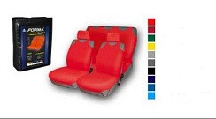 Фото Чехлы майки передние сетка синий 2шт  FORMA***