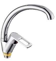 Фото Смеситель для кухни Lemen LB-91428, однорычажный, D40, гайка