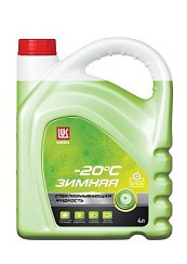Фото Омыватель стекол зимний -20 4л. Лукойл с ароматом Лайма