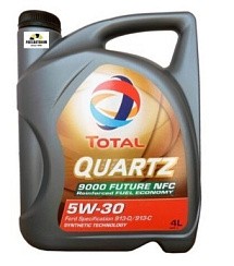 Фото Масло TOTAL Quartz Ineo ECS  5W30 C2   4л. син. (216635,11210501)