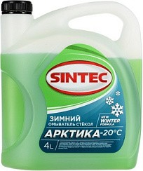 Фото Омыватель стекол зимний -20 4л. SINTEC Арктика