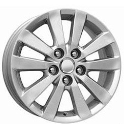 Фото Диск 16 6,5J*16 5/114,3/60,1+45 КС422 (16 Corolla E15) сильвер K&K(5128)