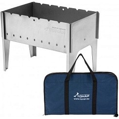 Фото Мангал разборный Тонар (490х310х370 мм; 2мм, сумка)