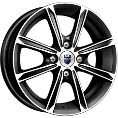 Фото Диск 14 5J*14 4/100/67,1+45 Флэш алмаз чёрн.КС698  K&K