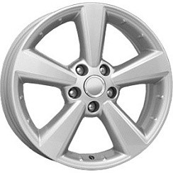 Фото Диск 17 6,5J*17 5/114,3/66,1+40 КС508 (Qashqai) сильвер K&K(28488)