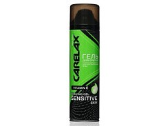 фото Гель для бритья Carelax Sensitive 200мл