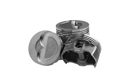 Фото (LECAR015213002) Поршни 2190 82,5 (А) с пальцами (не гнет клап.) "АВТОВАЗ" LECAR