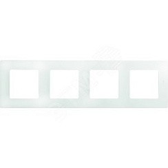 Фото Рамка 4 поста Белая, ETIKA
