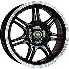 Фото Диск 15 6J*15 4/100/60,1+50 CrossStreet Y4601 BKFRSI