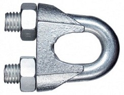 Фото Зажим для стальных канатов оцинкованный 5мм (1) 17804 VIP