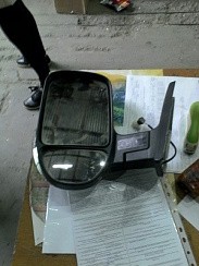 Фото Зеркало боковое 3302 левое нов.обр.Белое с повтор.Автокомпанент (дефект)