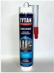 Фото Герметик силиконовый санитарный бесцветн. TYTAN Professional ,280 мл