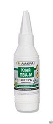 Фото Клей ПВА-М универсальный Лакра Экстра 250гр Л-С