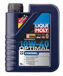 Фото Масло LIQUI MOLY Optimal Diesel 10W40 B3 CF   1л. диз. п/с. 3933