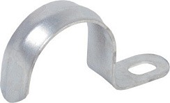 Фото Скоба крепежная однолапковая d12-13мм метал. IEK CMAT10-12-100