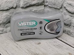 фото Губка д/обуви Vister из гладкой кожи,бесцветная