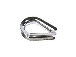 Фото Коуш для стальных канатов,оцинкованный 3мм (2) 10501 VIP