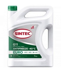 Фото Антифриз зеленый   5кг. SINTEC -45 EURO G11