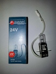 Фото Автолампа H3 24V 100W PK22s Диалуч CLASSIC противотуманная