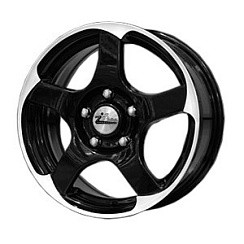 Фото Диск 15 6,5J*15 5/108/67,1+38  iFree Коперник блэк джек К&K (135804)