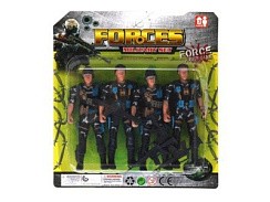 фото Набор фигурок "Солдат", серия "Forces", 4 шт, арт. 218-16 РАСПРОДАЖА