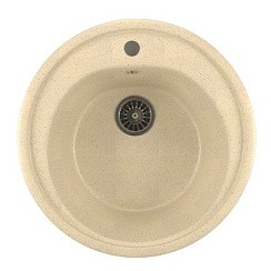 Фото Мойка ML-GM11 круглая, бежевая (328) 505мм, 180 мм, MIXLINE