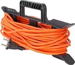 Фото Удлинитель силовой на рамке 1х30м, штепс.Гнездо, б/з, ПВС 3х1.5, GLANZEN