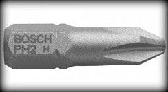 Фото Бита PH2x25мм BOSCH 2607001514***
