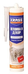 Фото Клей для стиропора и панелей Экспресс монтаж (Лепнина и Декор) Белый KRASS 300мл