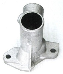 Фото (21010130301400) Патрубок головки блока водяной 2101-07,21,213 силуминовый "АВТОВАЗ"