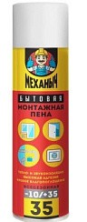 Фото Пена монтажная бытовая всесезонная Механыч 35л