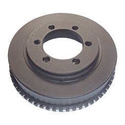 Фото (42164.1005070-01) Шкив коленвала 3302 ГАЗель Бизнес дв.УМЗ-4216 ЕВРО-3/4 под поликл.ремень (демпфер)