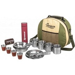 Фото Набор для пикника на 4 персоны с термосом (PR-4-2) Premier Fishing