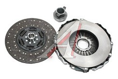 Фото Сцепление КАМАЗ-ЕВРО (КПП ZF 16S151, 8S1315, 16S1825, 16S182 дв.740.50, 740.51) в сборе MEGAPOWER