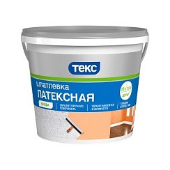 Фото Шпатлевка латексная ТЕКС класс ПРОФИ 1,5кг