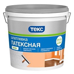Фото Шпатлевка латексная ТЕКС класс ПРОФИ 5кг