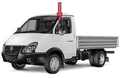 Фото ГАЗ 3302 Стекло передней двери неподвижное левое