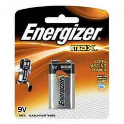 Фото Батарейка 9V/522 1шт. Energizer MAX BP1