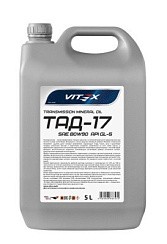 Фото Масло трансмиссионное ТАД-17 80W90 GL-5 VITEX   5л. мин. (ТМ-5-18) мин.