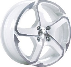 Фото Диск 15 6J*15 4/100/54,1+48 Скад Аллигатор Алмаз белый(WHS102115)