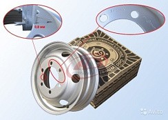 Фото Диск 16 5,5J*16 6/170/130,1+105  (Газель-Ивеко)усилен.Gold Wheel ЭКСТРА