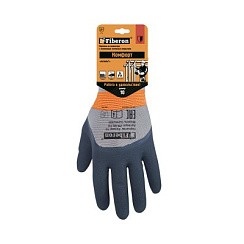 Фото Перчатки "Комфорт: БАЗАЛЬТ", полиэстер, вспененное латексное покрытие, в и/у, 10(XL),Fiberon