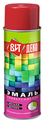 Фото Эмаль аэрозольная ВИТ ДЕКО Черн.глянц, 520мл