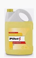 Фото Антифриз желтый  10кг. PILOTS -40