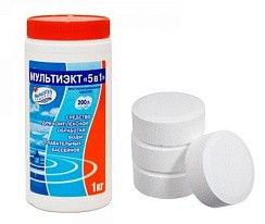 Фото МУЛЬТИЭКТ "5 в 1", комплексн. средство, табл. 200 гр, Маркопул, М66/25.