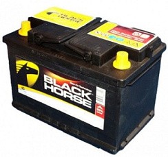 Фото АКБ 100а/ч п/п 820A Black Horse  (L=352; b=175; h=190)