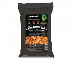 Фото Щепа д/копчения Яблоня 1,2л (250гр) пакет Зажигай