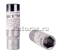 Фото Головка торцевая 17мм 6-гран. 1/2 FORCE 54517