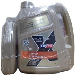 Фото Масло LUXE X-LIMITED PERFORMANCE LL  5W40 C3 SN/CF   4л.+1л. синт. АКЦИЯ
