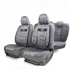 Фото Авточехлы COMFORT с боковой и ортопедической поддержкой спины(жаккард)  COM1105 ELEMENT
